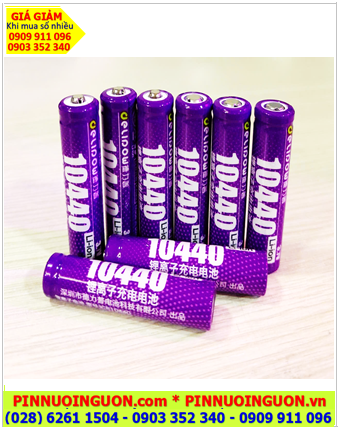 Delipow ICR10440, Pin sạc 3.7v-4.2v Lithium 10440 AAA Delipow ICR10440 (1184mWh=320mAh) chính hãng